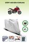 Gray Rear Bag and Lock Compatible Ducati Multistrada 1260 S Compatible Motorcycle Tarpaulin