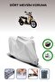 Gray Rear Bag and Lock Compatible Dorado Daphne Compatible Motor Tarpaulin
