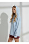 Women's Three Thread B Printed K Hooded Cotton Inside Soft Textured Regular Cut Sweatshirt - 2