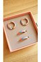 Pastel C. Hoop Earrings - 925 Sterling Silver
