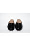 Aura Metallic Mules Black - 3
