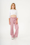 Bacak Yıldız Printed Girls' Sweatpants - 3