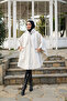 Milena Herringbone Cashmere Poncho – 2012 - 6