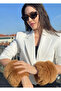 Women's Camel Fur Sleeve Cuffs |   Winter Trend Accessory
