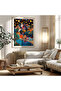 One Piece Living Room Office Decor Painting Stand Alone Artwork Vrynt