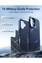iPhone 17 Compatible Cyber Tough Magnetic Case (with Camera Control Feature, Stand) - 3