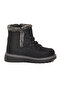 Black Non-Slip Girls' Boots with Fleece Inside Lina F - 2