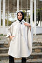 Milena Herringbone Cashmere Poncho – 2012 - 2