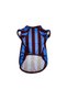 Cat-Dog Fan Jersey Burgundy Blue - Large Breed - 3