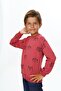 Boy's Relax Fit Hooded Pocket Lightweight Drop Shoulder Embroidered Sweatshirt - 3