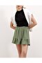 1884 Knitted Mini Skirt - Sage