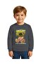 Unisex Teddy Bear Bear Printed Children's Swaetshirt 3 Thread Raised - 2