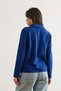 Women's Cobalt Blue Polo Neck Thessaloniki Blouse Blz-19002810 - 4