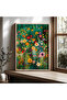 One Piece Living Room Office Decor Painting Stand Alone Artwork Vrynt
