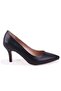 Dza07-388412 Black Stiletto Heeled Women's Shoes - 2