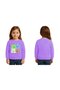 Unisex Teddy Bear Bear Printed Children's Swaetshirt 3 Thread Raised