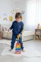 Children's Rainbow Stripe Top and Bottom Set Tracksuit Set - 3