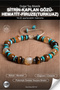Certified Citrine-Tiger's Eye-Hematite-Turquoise (Turquoise) Natural Stone Macrame Bracelet Odt191