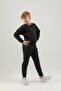 Clubby Ir Zone Crew Neck Young Children's Sweatshirt Black - 6