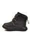 Black Velcro Non-Slip Sole Unisex Children's Boots Shade B - 2