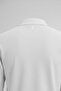 Men's Basic Loose White Polo Collar Sweater - 6