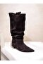 Maria Real Suede Leather Women's Boots - 3
