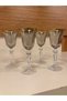 Bohemia Crystal Glass Set of 4 Coffee or Water Glasses Color Smoked Gold - 8