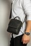 Genuine Leather Shoulder Messenger Bag - 5