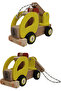 Wooden Toy Crane Truck |   With a String and a Hook |   Natural Wood |   Educational & Durable - 2