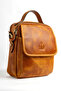 Genuine Leather Shoulder Messenger Bag - 2