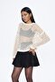 Lace-Like Knit Soft Textured Knitwear