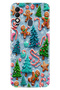 Spark 8t Case Patterned Printed High Protection New Year Series Cover Christmas-2.Jpg
