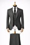 Men's Italian Cut S Slim Fit Y Vest Set Suit