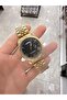 Roman Numeral Dual Calendar Men's Wristwatch