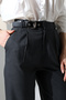 Buy Wide Leg Pants with Belt Accessories Palazzo Pants - 2