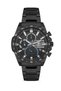 Men's Wristwatch |   41mm Steel Case, Black Steel Band, Solar Powered, Sapphire Glass, 5 Atm - 4