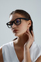 Black Framed Blue Light Protection Sunglasses - 7