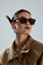Transparent Leopard Pattern Uv Protection Sunglasses - 8