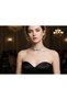 Evening Dress Choker Necklace Zircon Stone Waterway Bow Tie Choker Women's Necklace - 2
