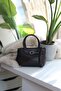 Women's Bitter Brown Buckle Detailed Strap Shoulder Bag - 3