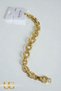 Women's Gold Color Stainless Steel Chain Bracelet |   Stone Detailed Premium Design - 7