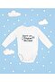 Don'T Panic, Uncle, I'Ll Handle It! Written Cotton Unisex Snap Fastener Long Sleeve Bodysuit