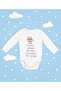 My Uncle Needed a Handsome Rival. I Came. Written on It: Cotton Unisex Snap-On Long Sleeve Bodysuit.