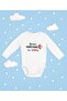 My Grandma Is Another Written Cotton Soft Unisex Snap-On Long Sleeve Bodysuit
