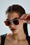 Bone Frame Square Unisex Uv Protection Sun Glasses - 3