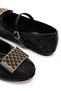 Women's Ballet Flats Comfortable Lightweight Noiseless Orthopedic Daily Shoes Ballet Flats with Buckle Detail - 3
