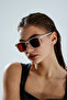 Bone Frame Square Unisex Uv Protection Sun Glasses - 2