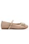 Women's Ballet Flats Comfortable Lightweight Noiseless Orthopedic Daily Shoes Ballet Flats with Buckle Detail - 4