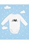 Love! Written Cotton Soft Unisex Snap Fastener Long Sleeve Bodysuit