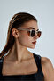 Bone Frame Square Unisex Uv Protection Sun Glasses - 6